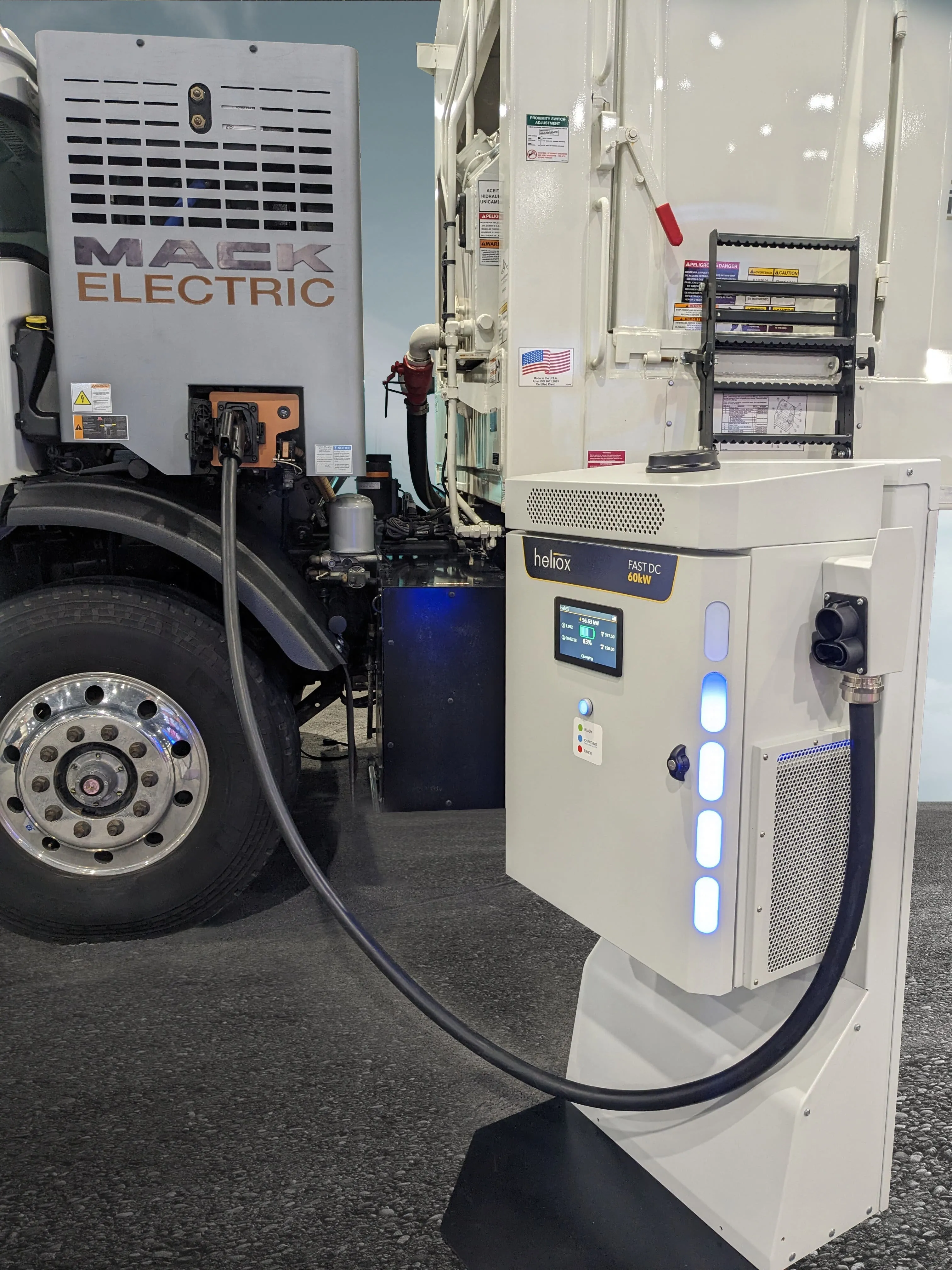 Heliox | 60 kW EV Charger for Bus, Truck & Car